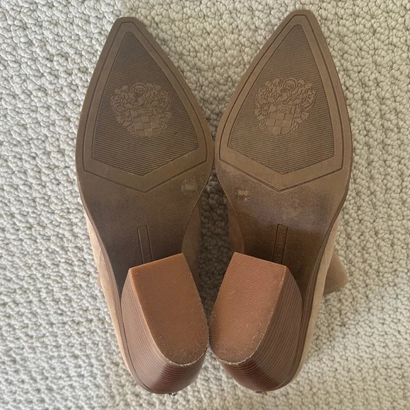 Vince Tan Ankle Booties - Picture 4 of 7